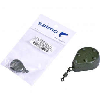 Груз SALMO с вертлюгой Bun Swivel green 050г