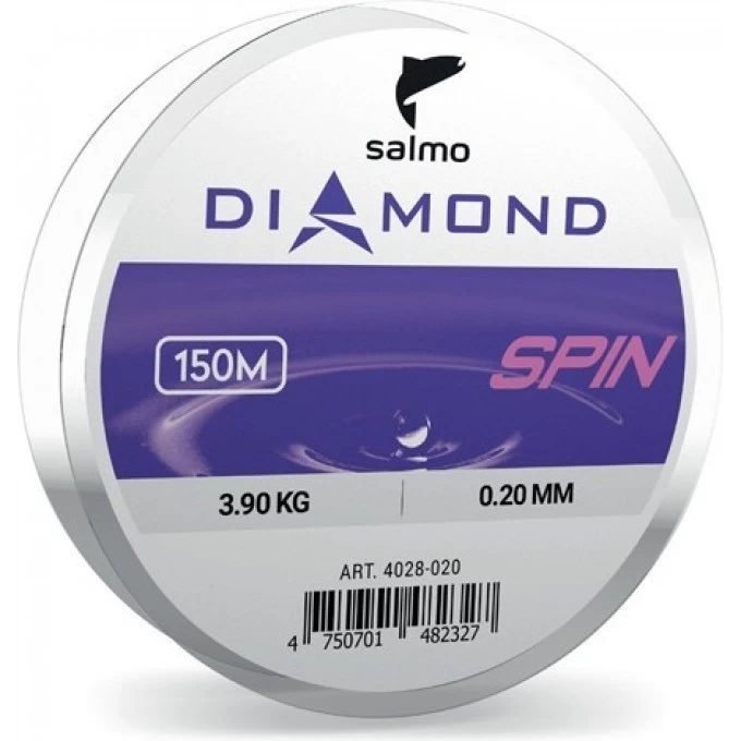 Леска монофильная SALMO Diamond Spin 150/020 4028-020 Леска монофильная SALMO Diamond Spin 150/020 4028-020