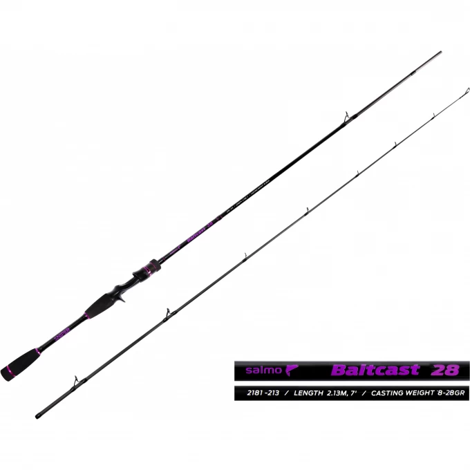 Спиннинг кастинговый SALMO SNIPER BAITCAST 28 2.13 2181-213 Спиннинг кастинговый SALMO SNIPER BAITCAST 28 2.13 2181-213