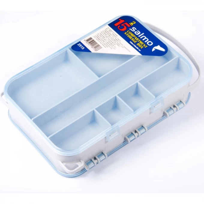 Коробка рыболовная двухсторонняя SALMO Double Sided 185х135х50 2515 Коробка рыболовная двухсторонняя SALMO Double Sided 185х135х50 2515